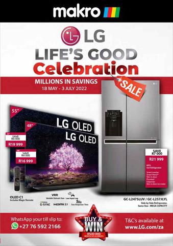 Groceries offers in Polokwane | LG Catalogue in Makro | 2022/05/01 - 2022/06/30