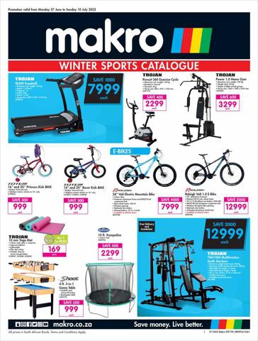 Makro catalogue | Sports Catalogue | 2022/06/27 - 2022/07/10