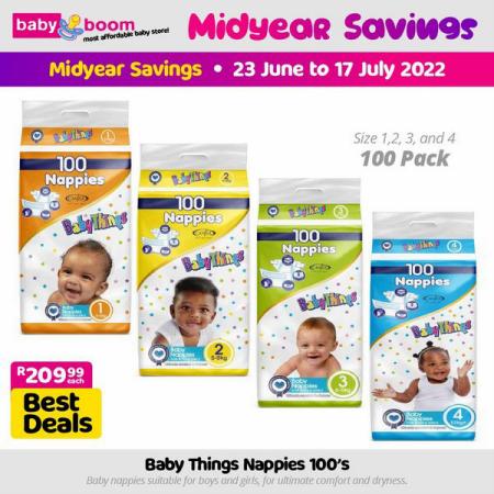 Babies, Kids & Toys offers | MIDYEAR SAVINGS! in Baby Boom | 2022/06/23 - 2022/07/17