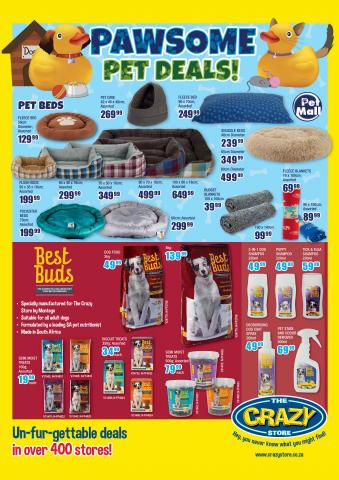 Babies, Kids & Toys offers in Bloemfontein | The Crazy Store Pet Deals in The Crazy Store | 2022/05/23 - 2022/05/29