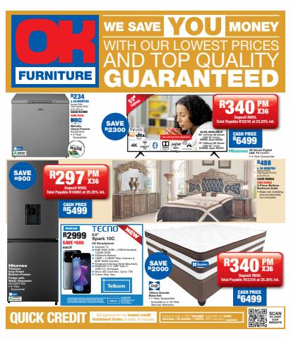 OK Furniture in Vryburg | Weekly Catalogues & Specials | Tiendeo