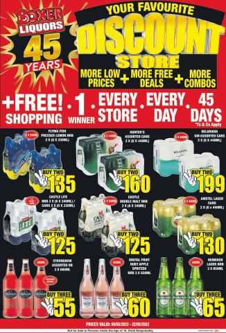 Groceries offers in East London | EC May MM Liquor  in Boxer | 2022/05/09 - 2022/05/22