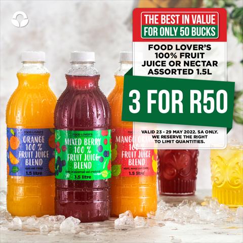Food Lover's Market catalogue | Food Lover's Market weekly specials | 2022/05/23 - 2022/05/29