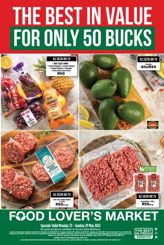 Groceries offers | Food Lover's Market weekly specials in Food Lover's Market | 2022/05/23 - 2022/05/29