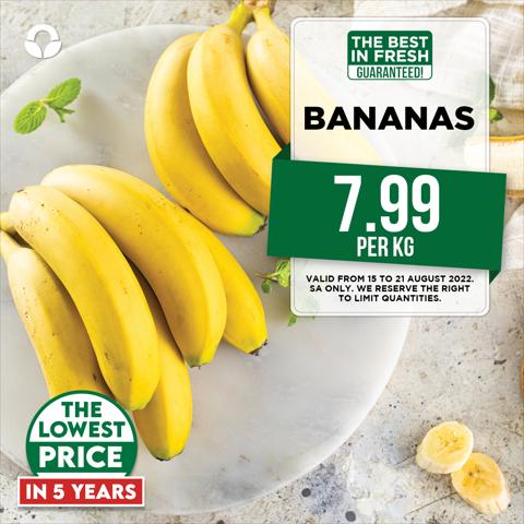 Groceries offers in Cape Town | Food Lover's Market weekly specials in Food Lover's Market | 2022/08/15 - 2022/08/21