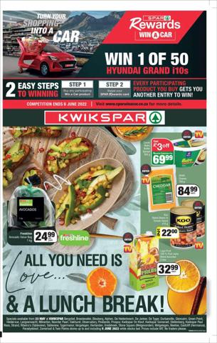 KwikSpar catalogue | KwikSpar weekly specials | 2022/05/23 - 2022/06/06