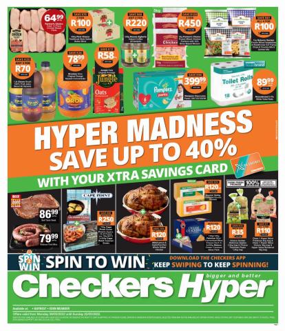 Groceries offers in East London | Checkers Eastern Cape  Hyper Madness in Checkers Liquor Shop | 2022/05/09 - 2022/05/22