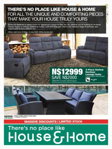 Home & Furniture offers in Vereeniging | House & Home Furniture Catalogue in House & Home | 2022/05/30 - 2022/07/03