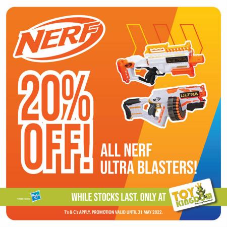 Babies, Kids & Toys offers in Durban | BIG Blaster Battle and SAVE 20% OFF in Toy Kingdom | 2022/04/19 - 2022/05/31