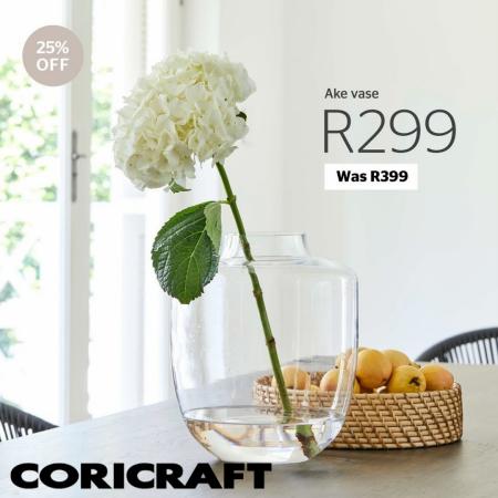 Home & Furniture offers in Bloemfontein | Get 25% OFF in Coricraft | 2022/05/09 - 2022/05/22