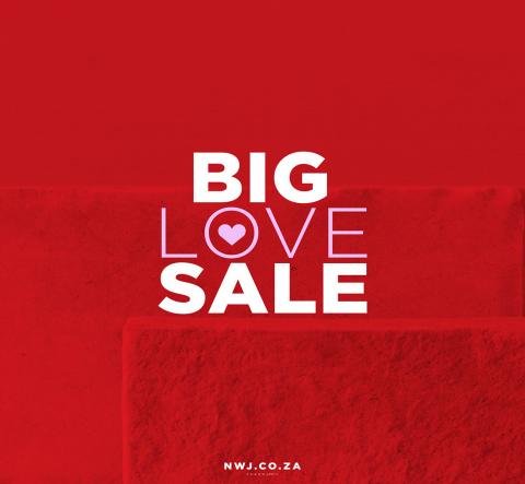 Luxury brands offers in Bloemfontein | Big Love Sale! in NWJ | 2022/06/28 - 2022/07/11