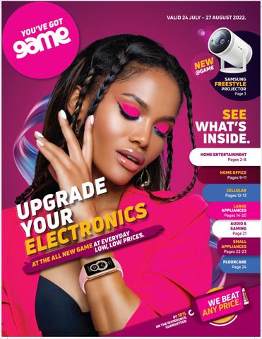 Electronics & Home Appliances offers in Midrand | Leaflets Game in Game | 2022/07/24 - 2022/08/27