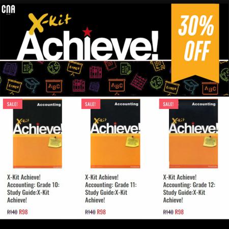 CNA catalogue | X-kit Achieve 30% off | 2022/06/20 - 2022/07/03