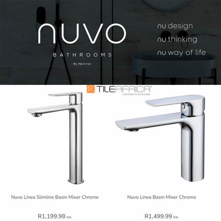 Tile Africa catalogue | Nuvo Bathrooms deals | 2022/05/12 - 2022/05/29