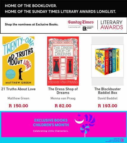 Exclusive Books catalogue | New Books Discounts! | 2022/06/28 - 2022/07/11