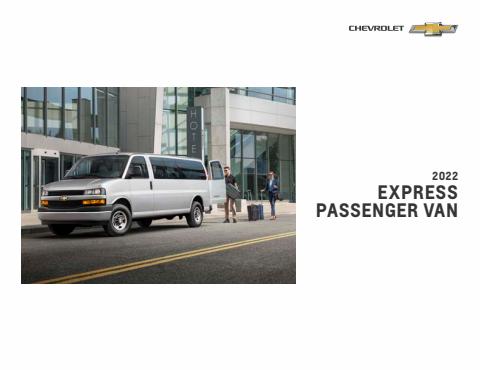 Chevrolet catalogue | Chevrolet Express Passenger Van 2022 | 2022/01/06 - 2022/07/31