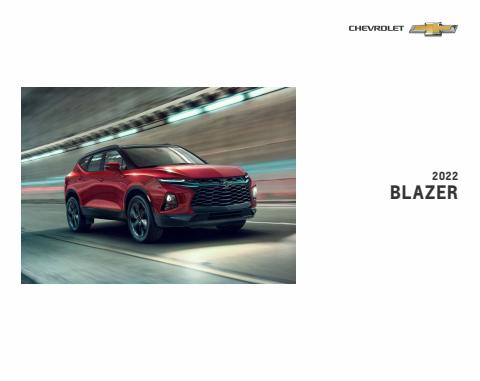 Chevrolet catalogue | Chevrolet Blazer 2022 | 2022/04/07 - 2022/11/30