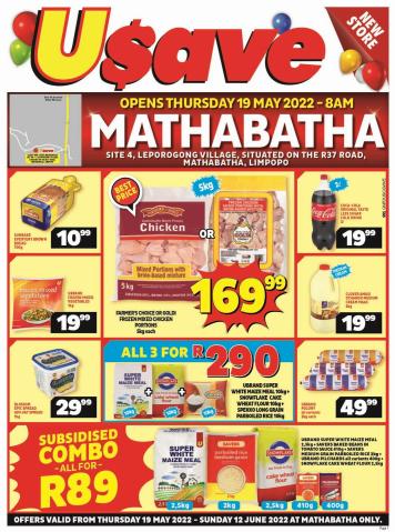 Usave catalogue | Usave weekly specials | 2022/05/19 - 2022/06/12