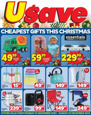 Usave | Specials & Catalogues - Christmas