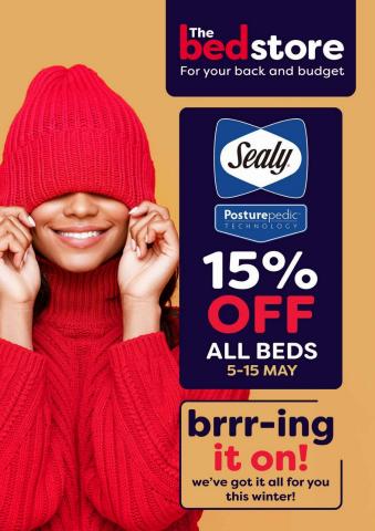The Bed Store catalogue | 5% OFF SEALY CATALOGUE | 2022/05/06 - 2022/05/29
