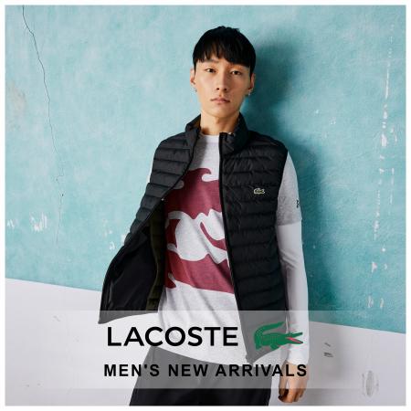 Luxury brands offers | Men's New Arrivals in Lacoste | 2022/06/15 - 2022/08/19