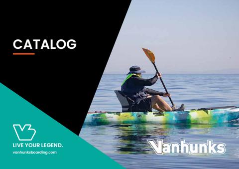 Vanhunks catalogue | Vanhunks Fishing Kayak Catalogue | 2022/04/01 - 2022/07/31