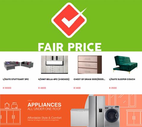 Home & Furniture offers in Polokwane | New offers in Fair Price | 2022/02/09 - 2022/05/31