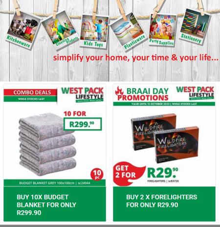 West Pack Lifestyle Durban - Ballito Bay | Contact Number & Catalogues
