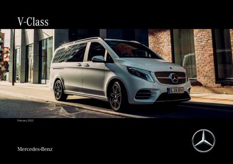 Mercedes-Benz catalogue | Mercedes-Benz V Class | 2022/03/03 - 2022/09/30