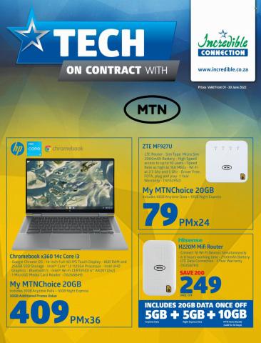 Electronics & Home Appliances offers in Mthatha | New Promotions Catalog! in Incredible Connection | 2022/06/01 - 2022/06/30
