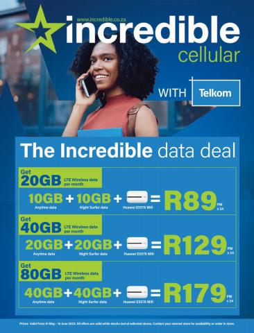 Incredible Connection in Richards Bay | Weekly Deals & Specials | Tiendeo