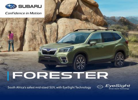 Subaru catalogue | Subaru Forester  | 2022/01/05 - 2022/06/30