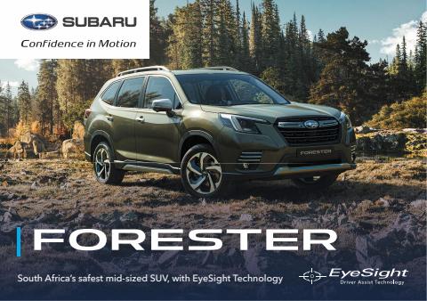 Subaru catalogue | Subaru Forester Brochure 2022 | 2022/04/06 - 2022/09/30