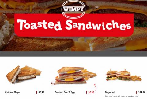 Restaurants offers in Mthatha | Wimpy Menu in Wimpy | 2022/06/22 - 2022/07/10