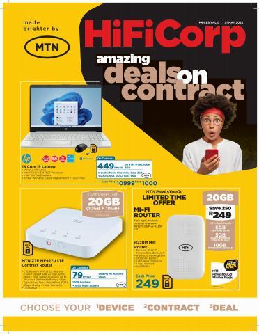 HiFi Corp catalogue | HiFi Corp MTN Deals | 2022/05/13 - 2022/05/31