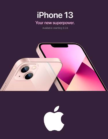 Apple catalogue | iPhone 13 | 2021/09/22 - 2022/06/23