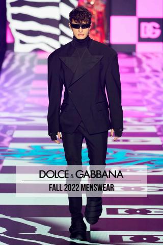 Dolce & Gabbana catalogue | Fall 2022 Menswear | 2022/05/16 - 2022/07/15