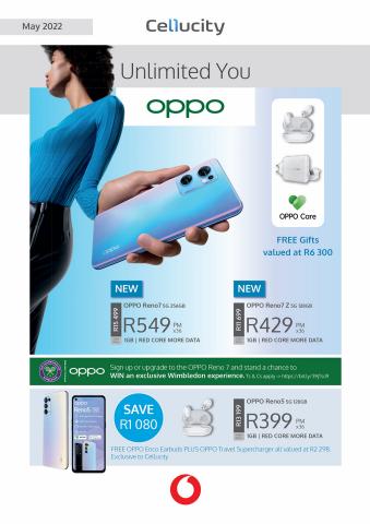 Electronics & Home Appliances offers in Pretoria | Cellucity May 2022 in Cellucity | 2022/05/09 - 2022/06/05