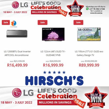 Hirsch's catalogue | LG Life's Good Celebration Sale | 2022/05/25 - 2022/06/03