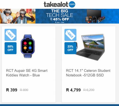 takealot catalogue | The big Tech Sale - Up to 45% Off! | 2022/06/27 - 2022/07/03