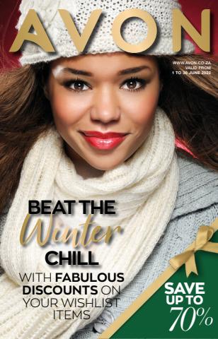 Beauty & Pharmacy offers in Bloemfontein | AVON Beat The Winter Chill catalogue in AVON | 2022/06/01 - 2022/06/30