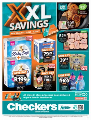 Groceries offers in Johannesburg | Checkers Great North  XXL Savings in Checkers | 2022/06/27 - 2022/07/03