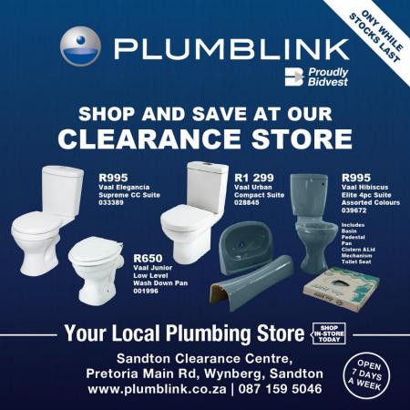 Plumblink catalogue | Plumblink New Deals | 2022/05/23 - 2022/05/29