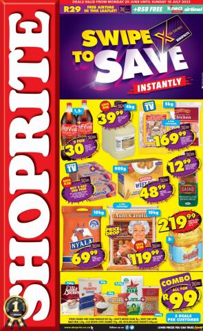 Shoprite catalogue in Pinetown | Shoprite weekly specials | 2022/06/20 - 2022/07/10
