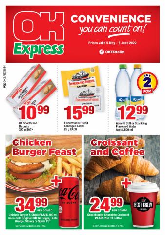 OK Express catalogue | Ok Express weekly specials | 2022/05/05 - 2022/06/05