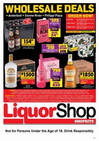 Shoprite LiquorShop catalogue | Shoprite LiquorShop weekly specials | 2022/05/24 - 2022/06/05
