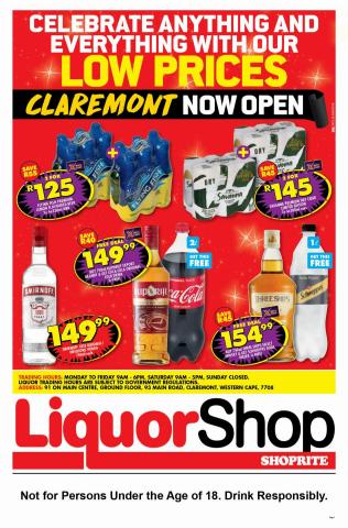 Groceries offers in Johannesburg | Shoprite LiquorShop weekly specials in Shoprite LiquorShop | 2022/06/19 - 2022/07/02