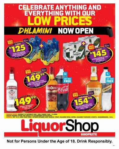 Shoprite Liquor Rustenburg - Boitekong Mall R510 | Trading Hours & Specials