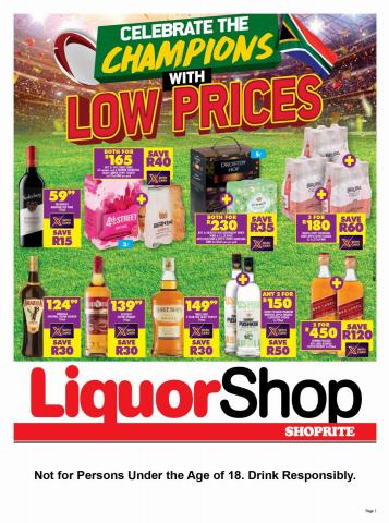 Shoprite Liquor Kuruman Tsineng Road Bathlaros Trading Hours Specials ...