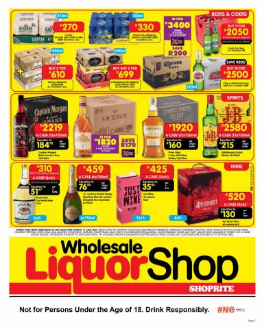 Shoprite Liquor Mdantsane | Weekly Specials & Catalogues | Tiendeo